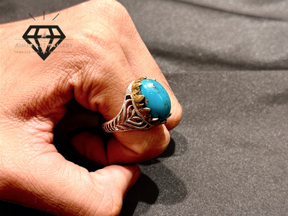 Feroza Couple Ring