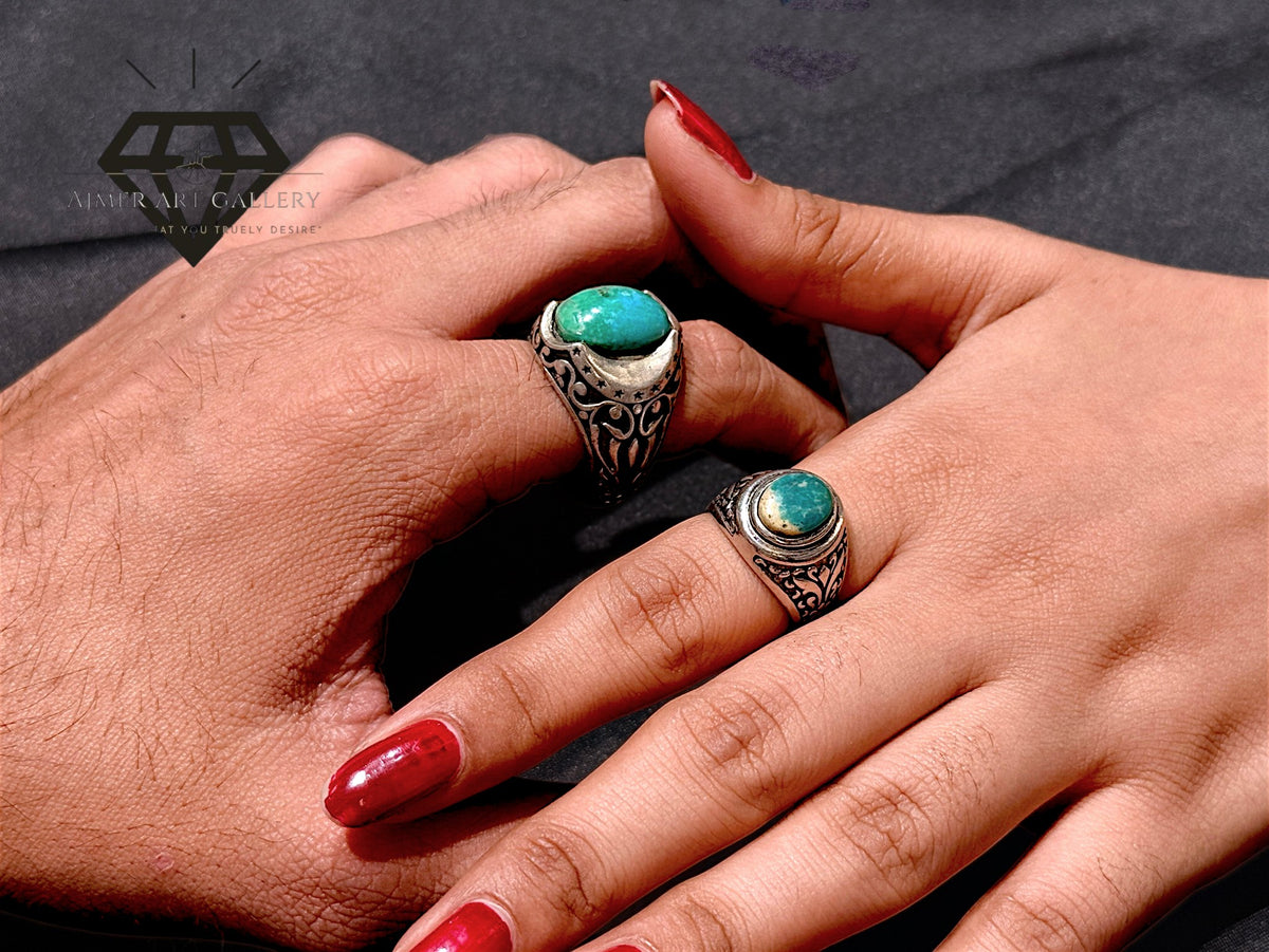 Feroza Couple Ring