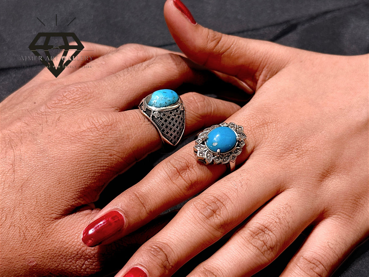 Feroza Couple Ring