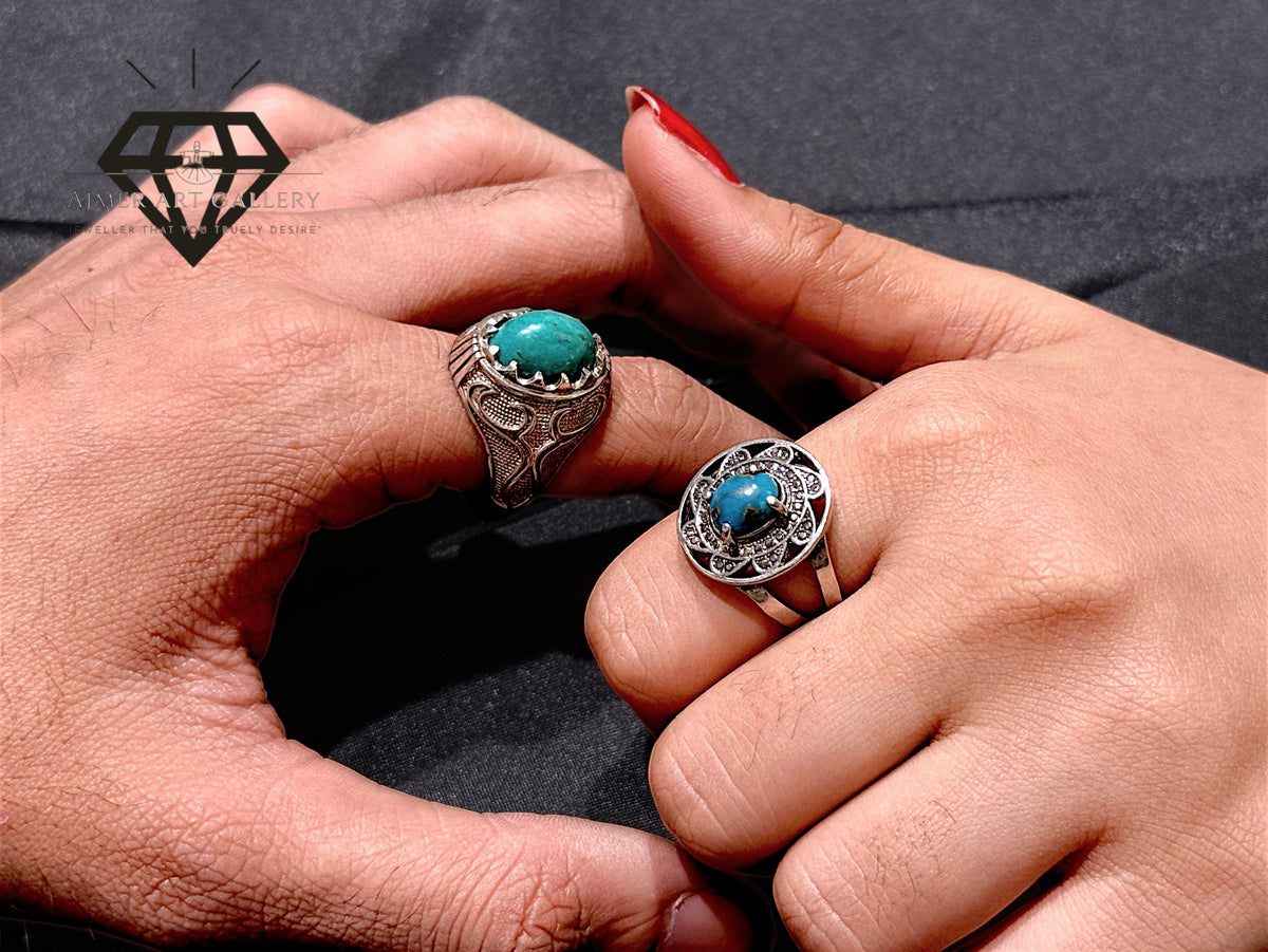 Feroza Couple Ring