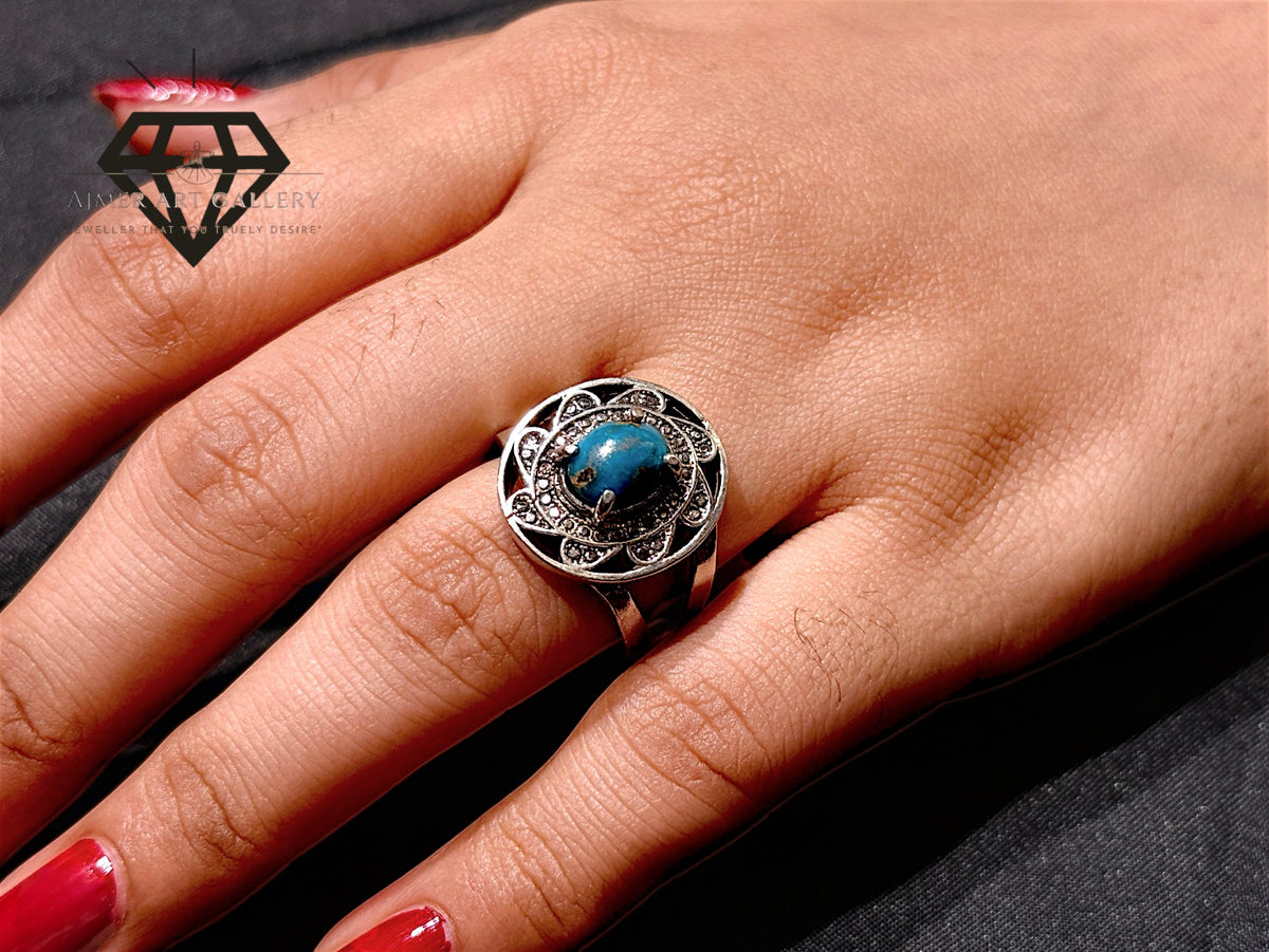 Feroza Couple Ring