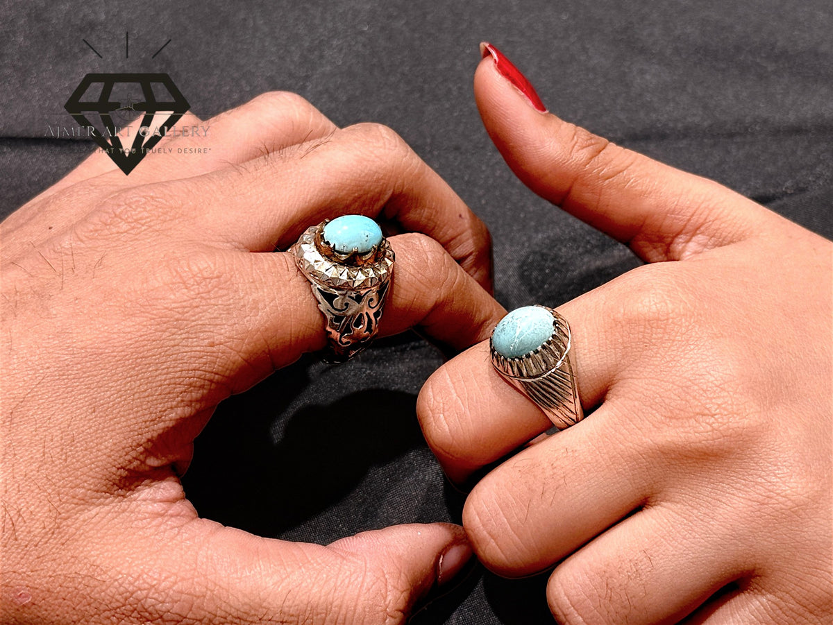 Feroza Couple Ring