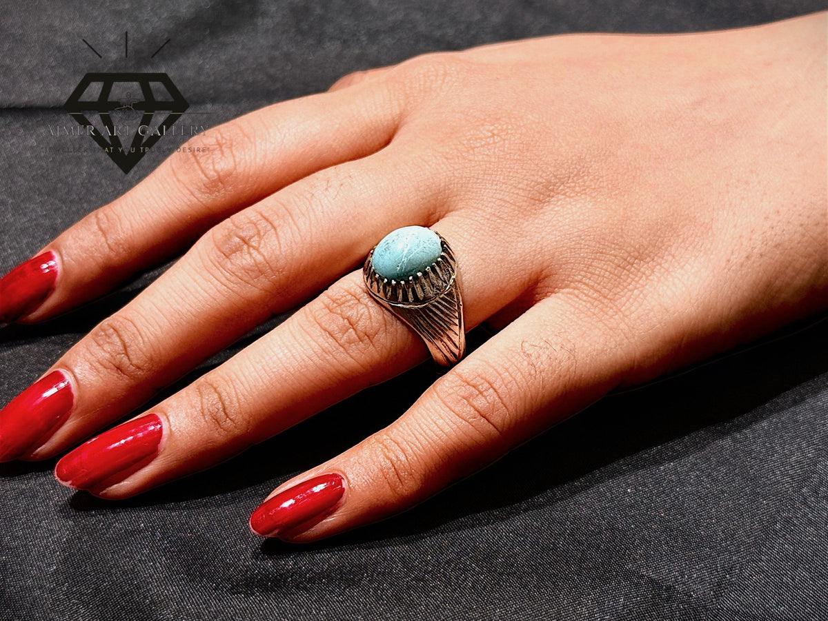 Feroza Couple Ring