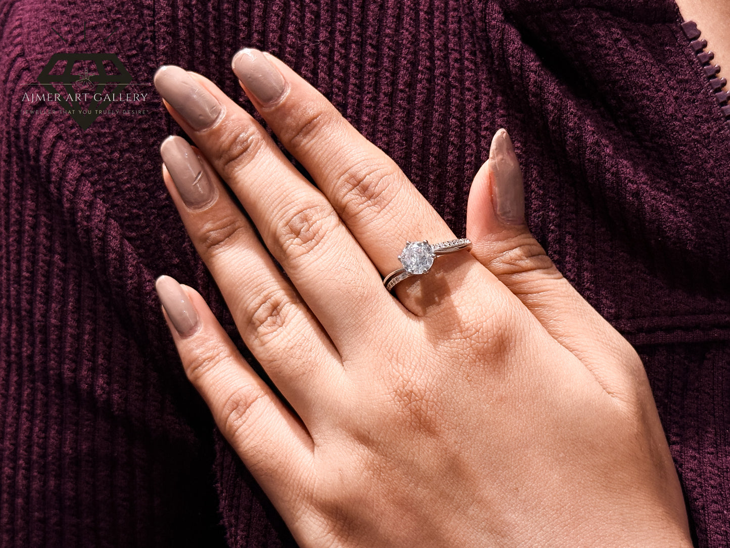 Luxury Silver Ring For Women