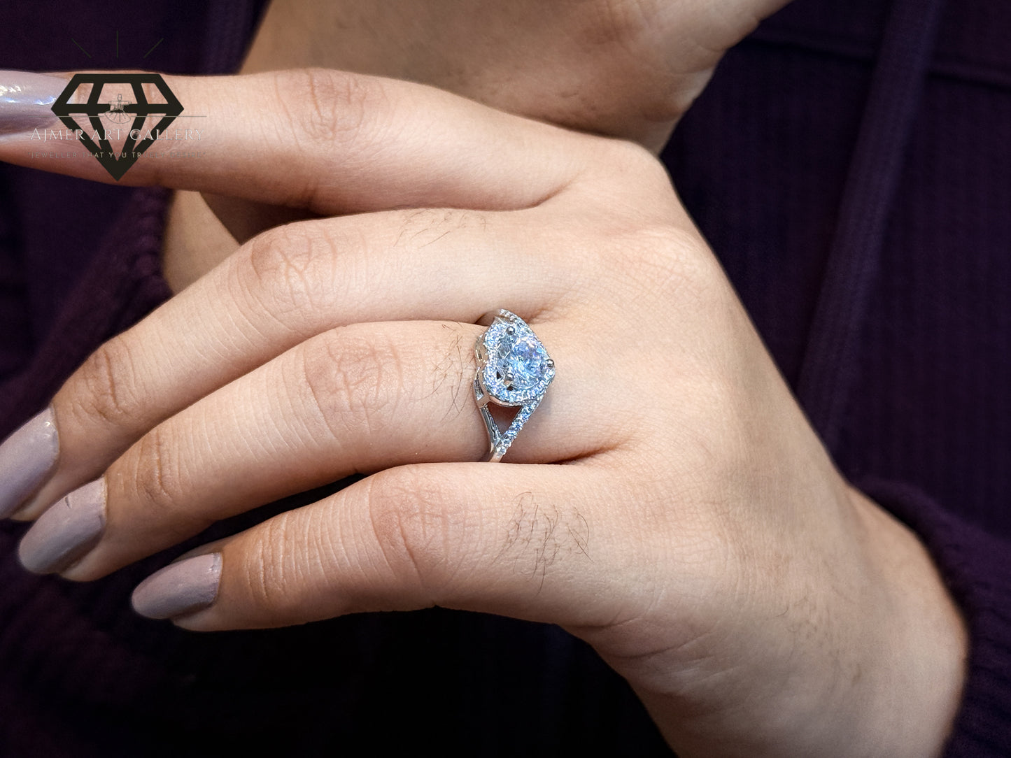Luxury Silver Ring For Women