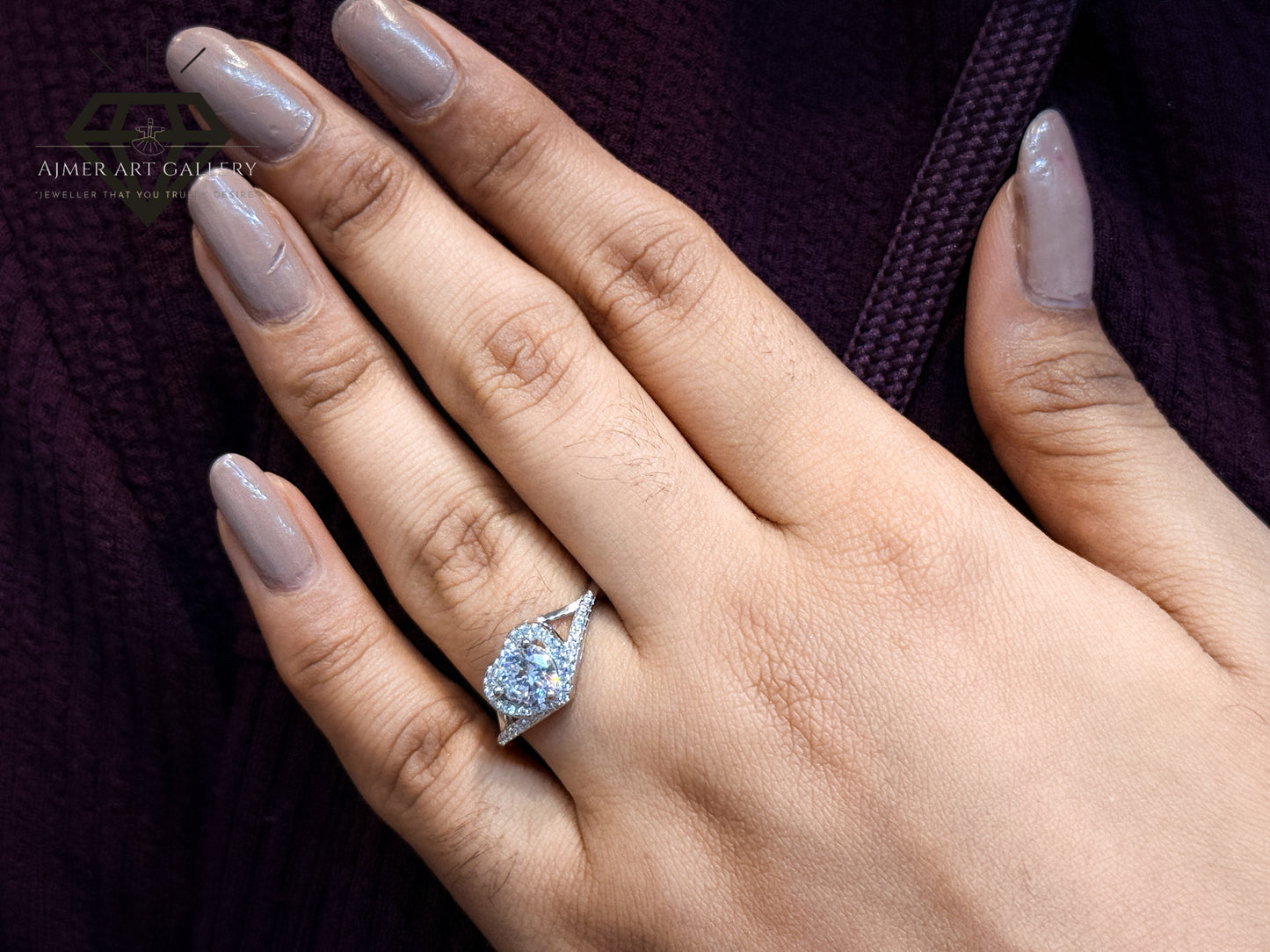 Luxury Silver Ring For Women