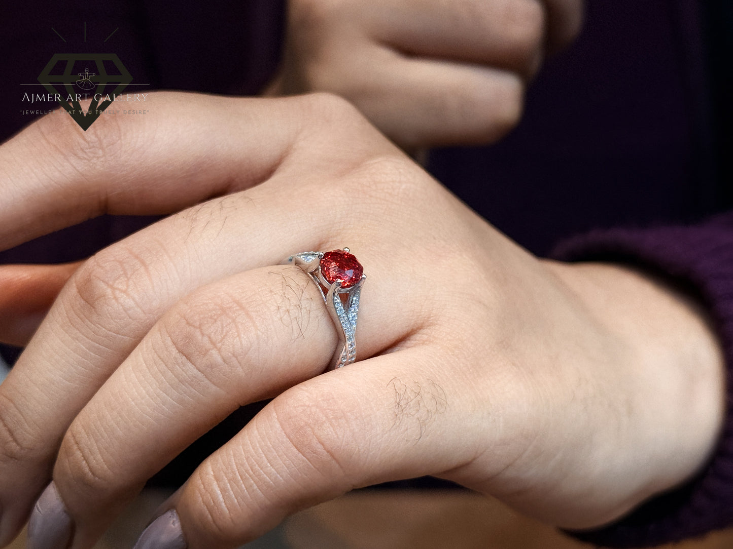 Luxury Silver Ring For Women