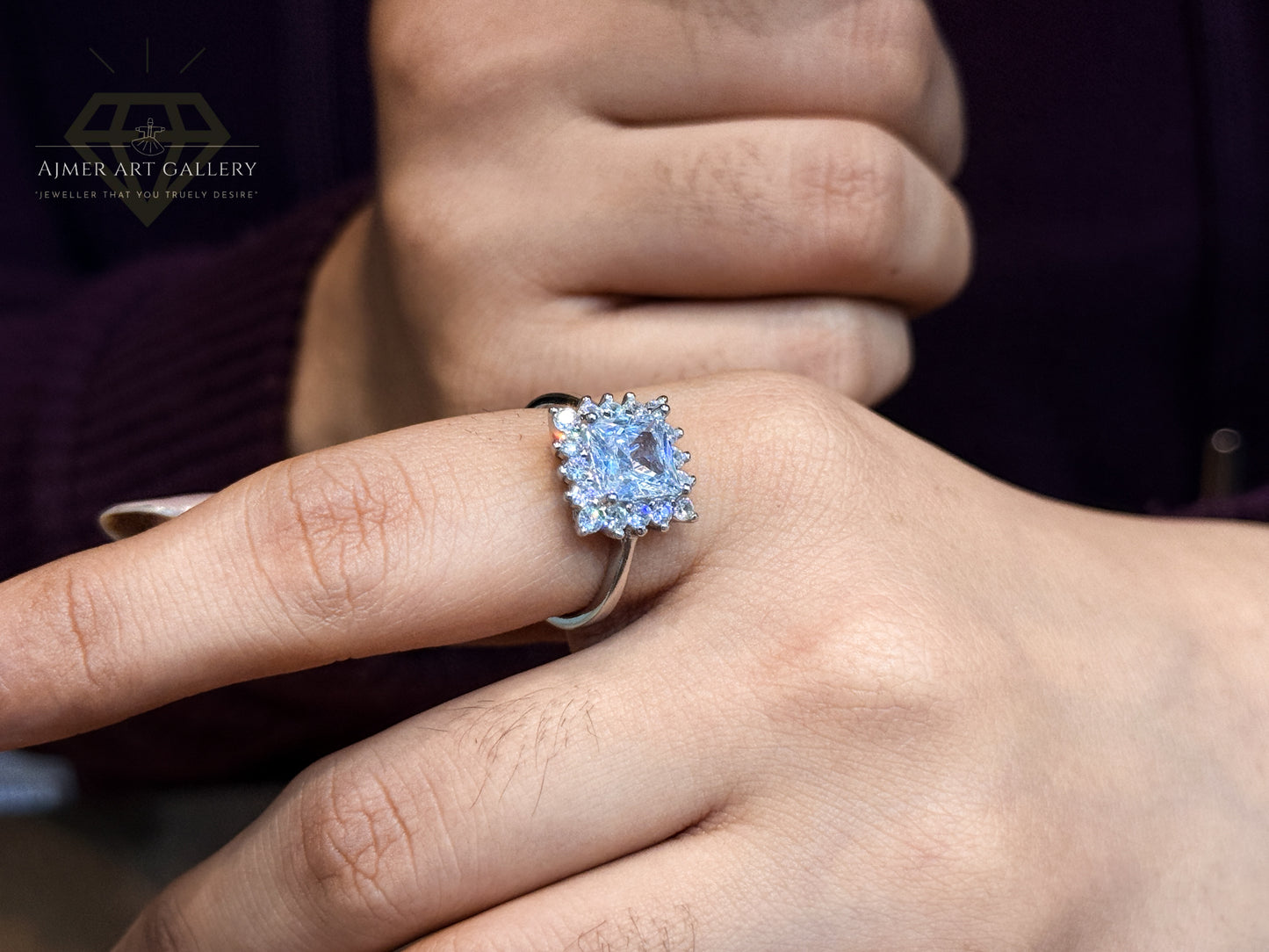 Luxury Silver Ring For Women