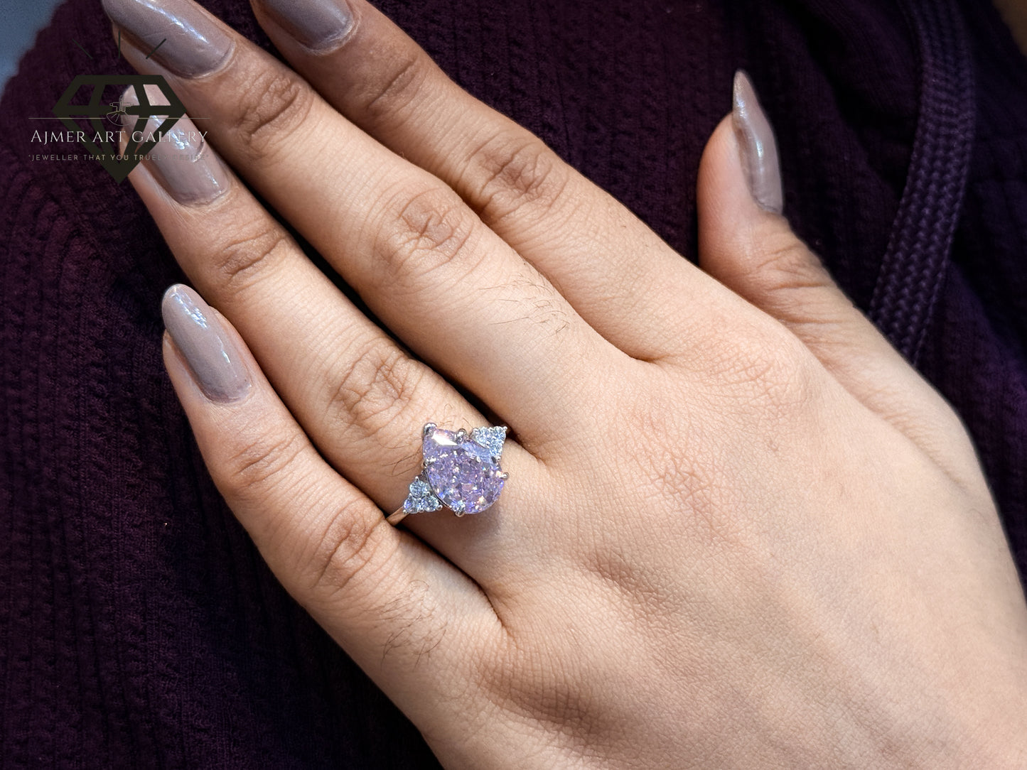 Luxury Silver Ring For Women
