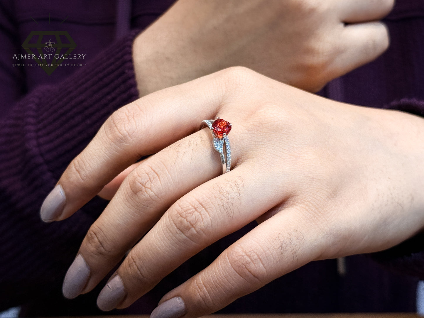 Luxury Silver Ring For Women