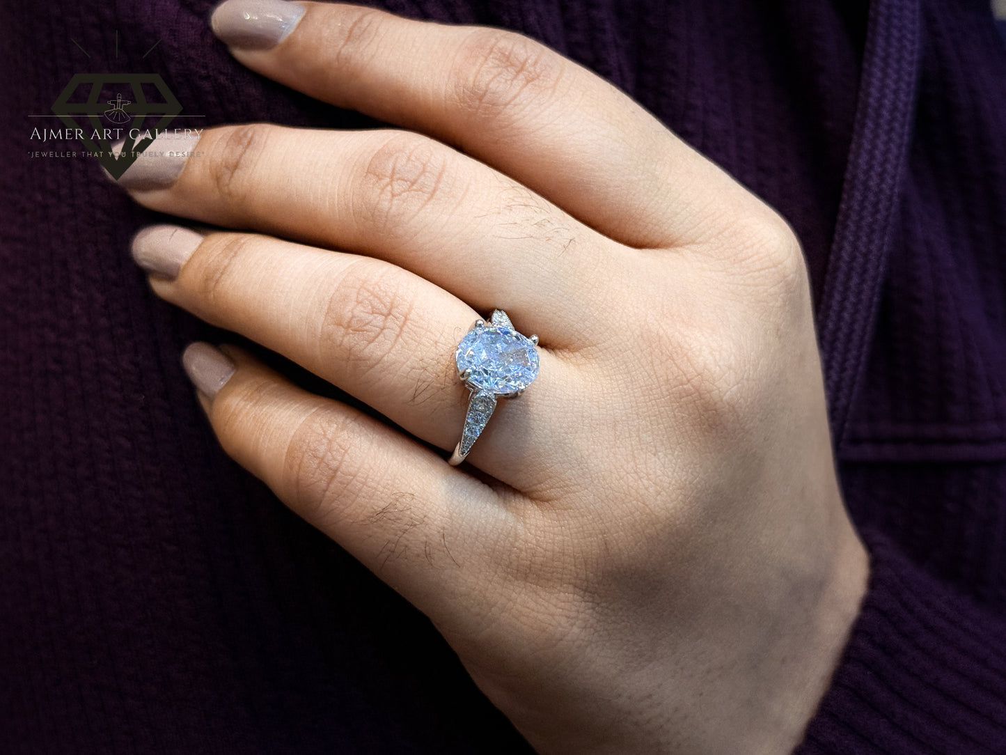 Luxury Silver Ring For Women