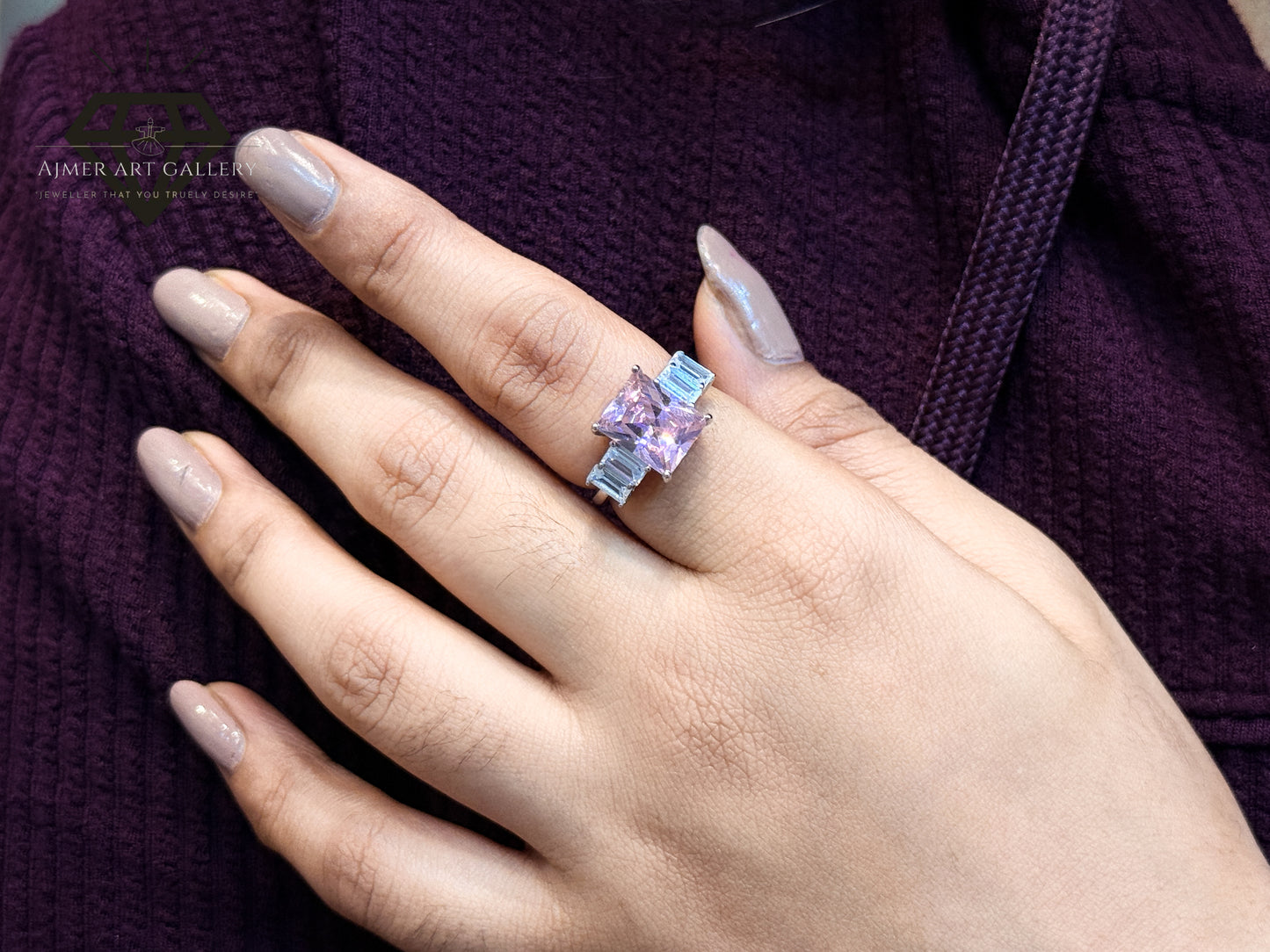 Luxury Silver Ring For Women