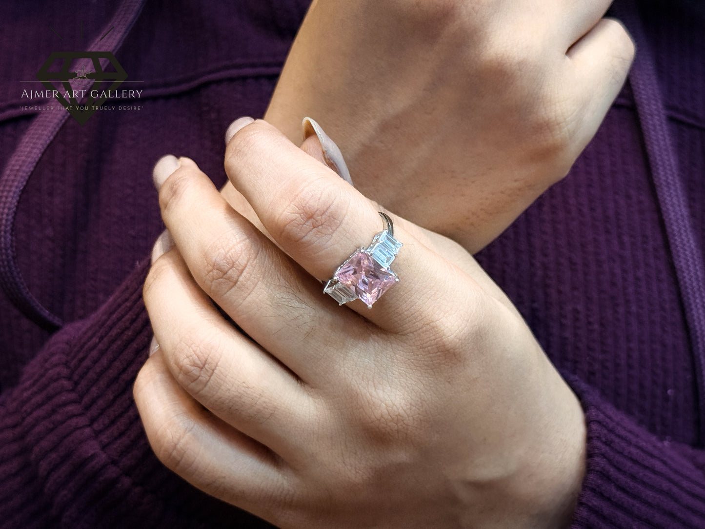 Luxury Silver Ring For Women