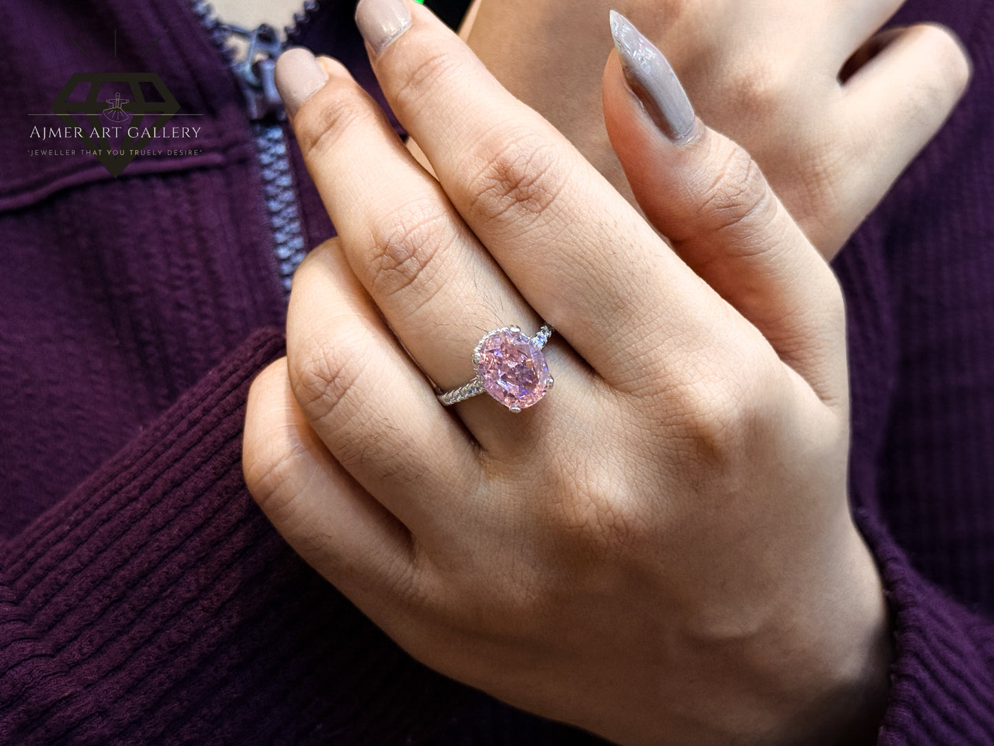 Luxury Silver Ring For Women