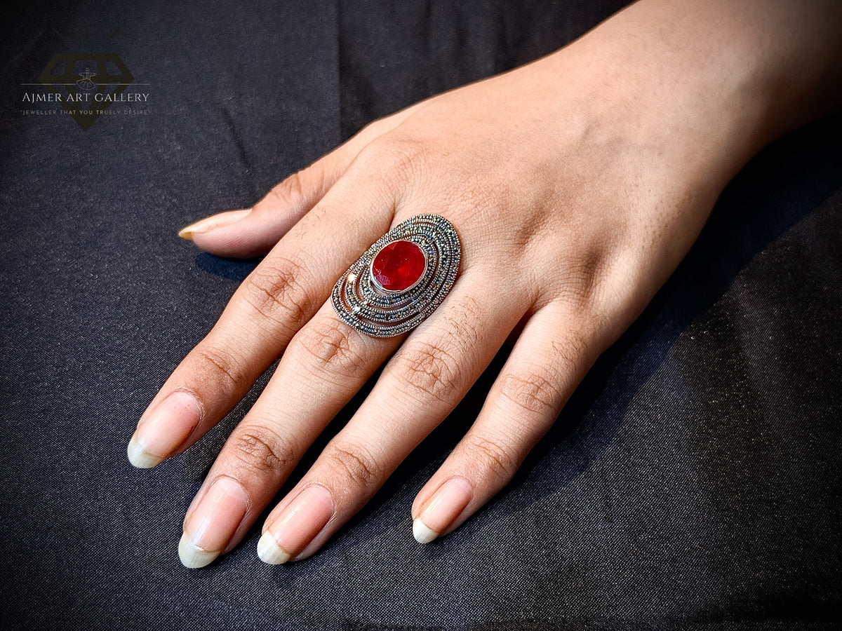 Women's Marcasite Ring
