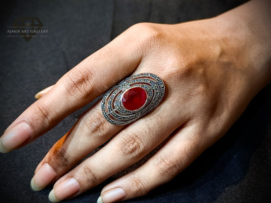 Women's Marcasite Ring