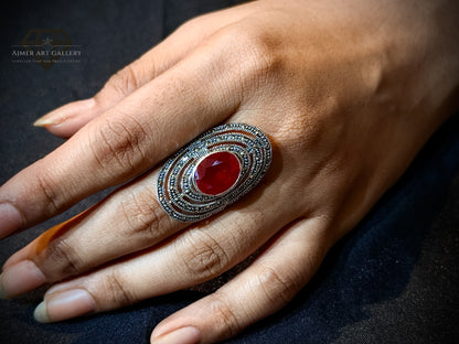 Women's Marcasite Ring