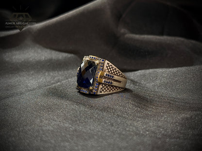 Black Aqeeq Ring