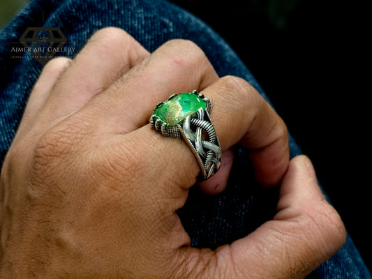 Hussaini Feroza / Turquoise Ring For Men
