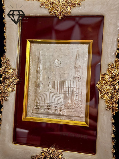 Table Frame in Silver