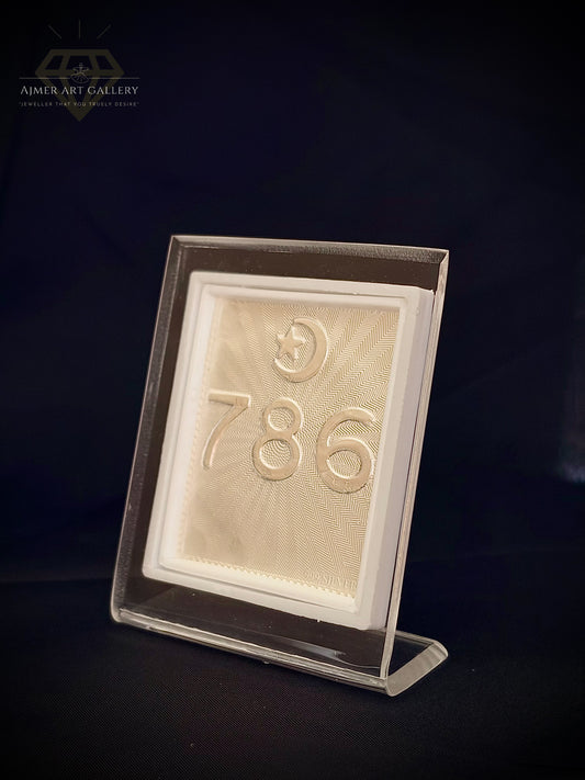 Table Stand in Silver