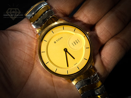 TITAN SILVER WATCH FOR MEN'S