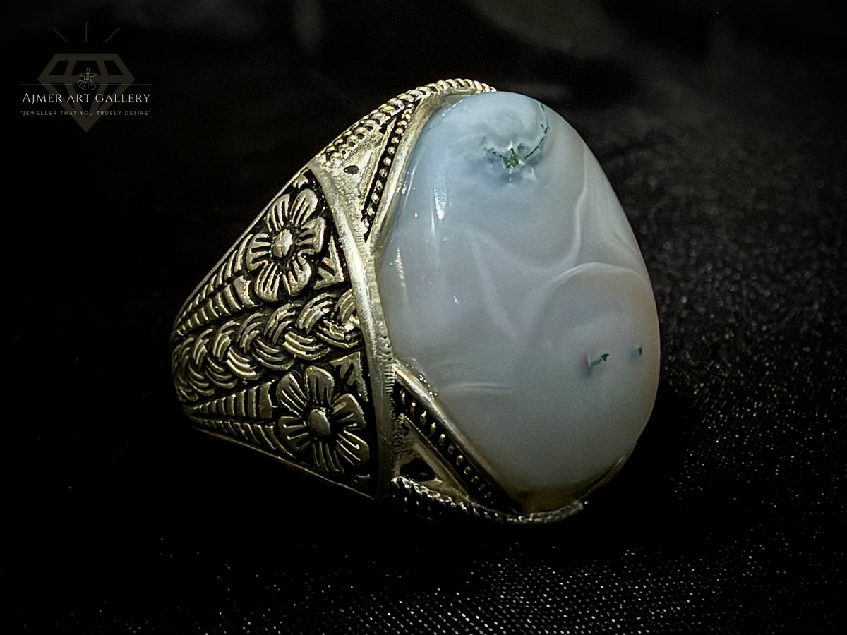 Yemeni Aqeeq Ring