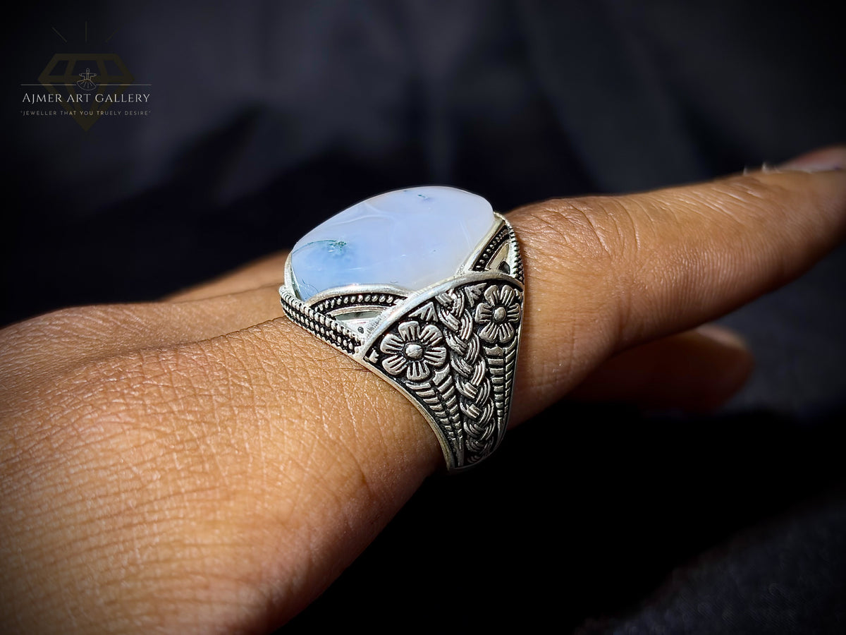 Yemeni Aqeeq Ring