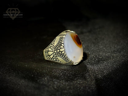 Yamni Aqeeq Ring