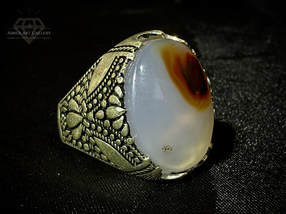 Yamni Aqeeq Ring