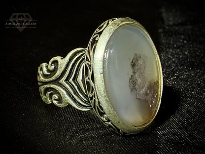 Yamni Aqeeq Ring