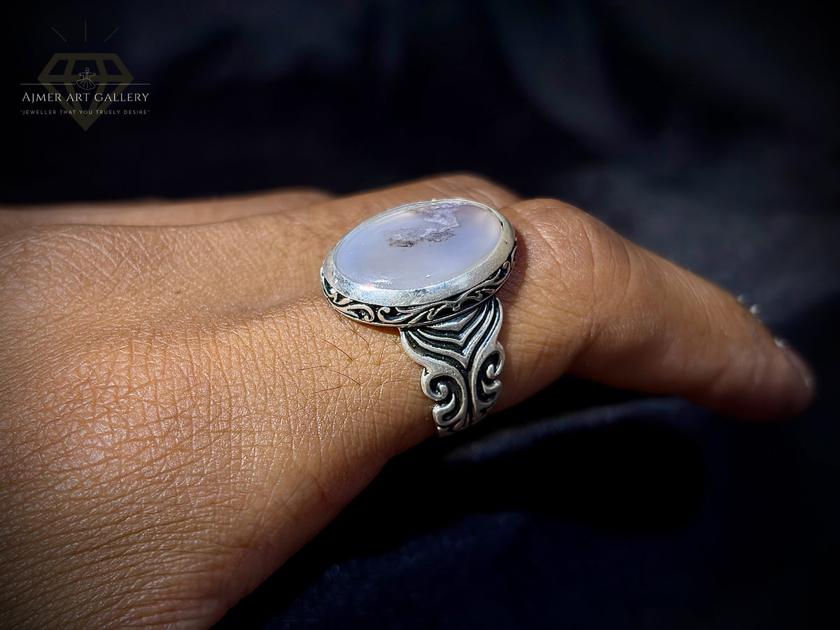 Yamni Aqeeq Ring