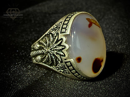 Yamni Aqeeq Ring