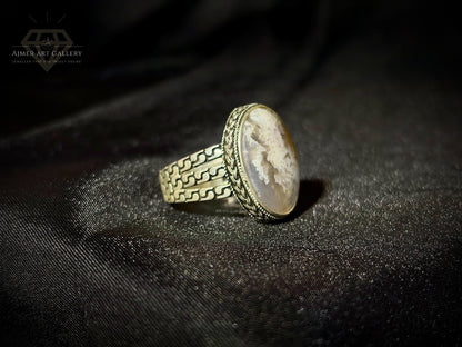 Yamni Aqeeq Ring