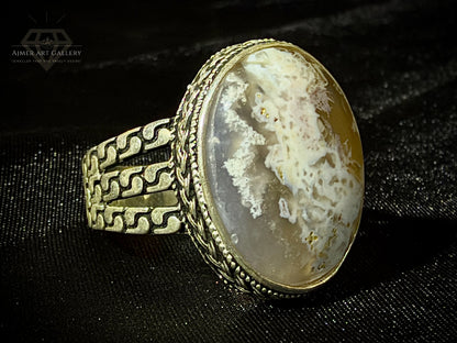 Yamni Aqeeq Ring