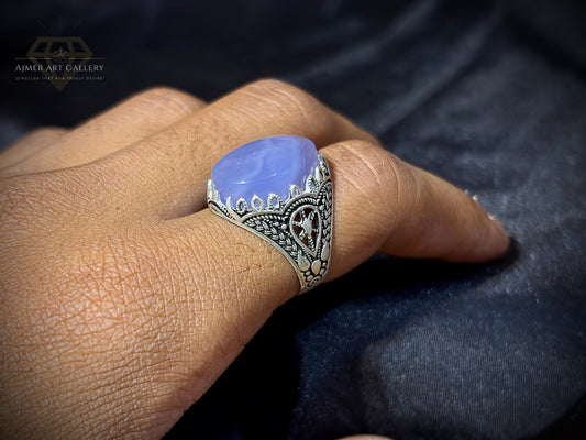 Yamni Aqeeq Ring