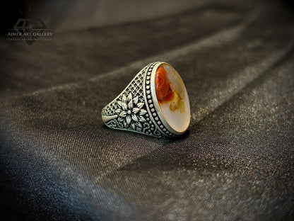 Yemeni Aqeeq Ring