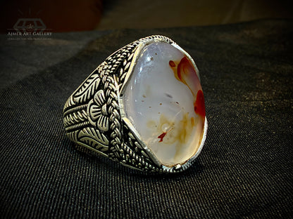 Yamni Aqeeq Ring
