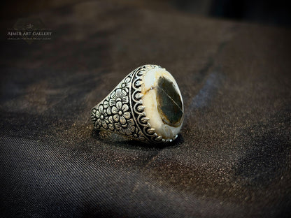 Yamni Aqeeq Ring