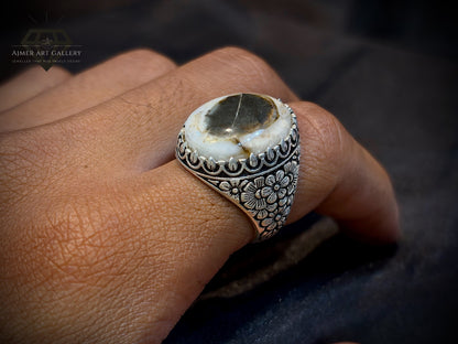 Yamni Aqeeq Ring