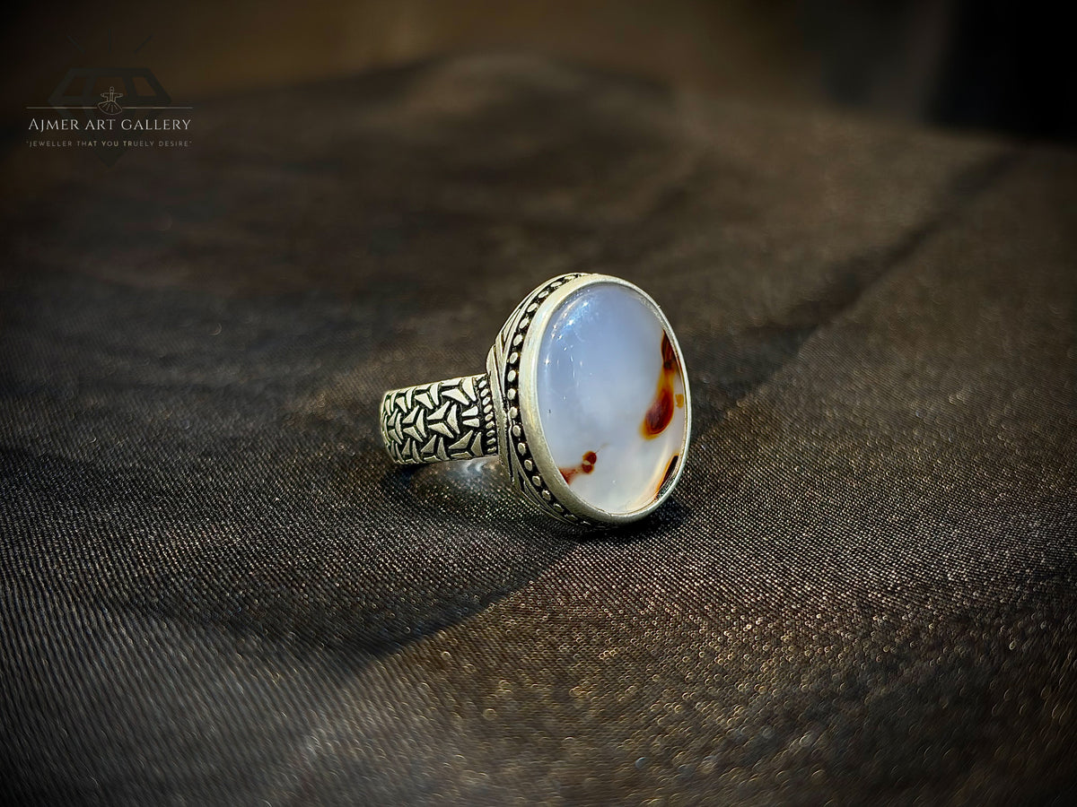 Yamni Aqeeq Ring