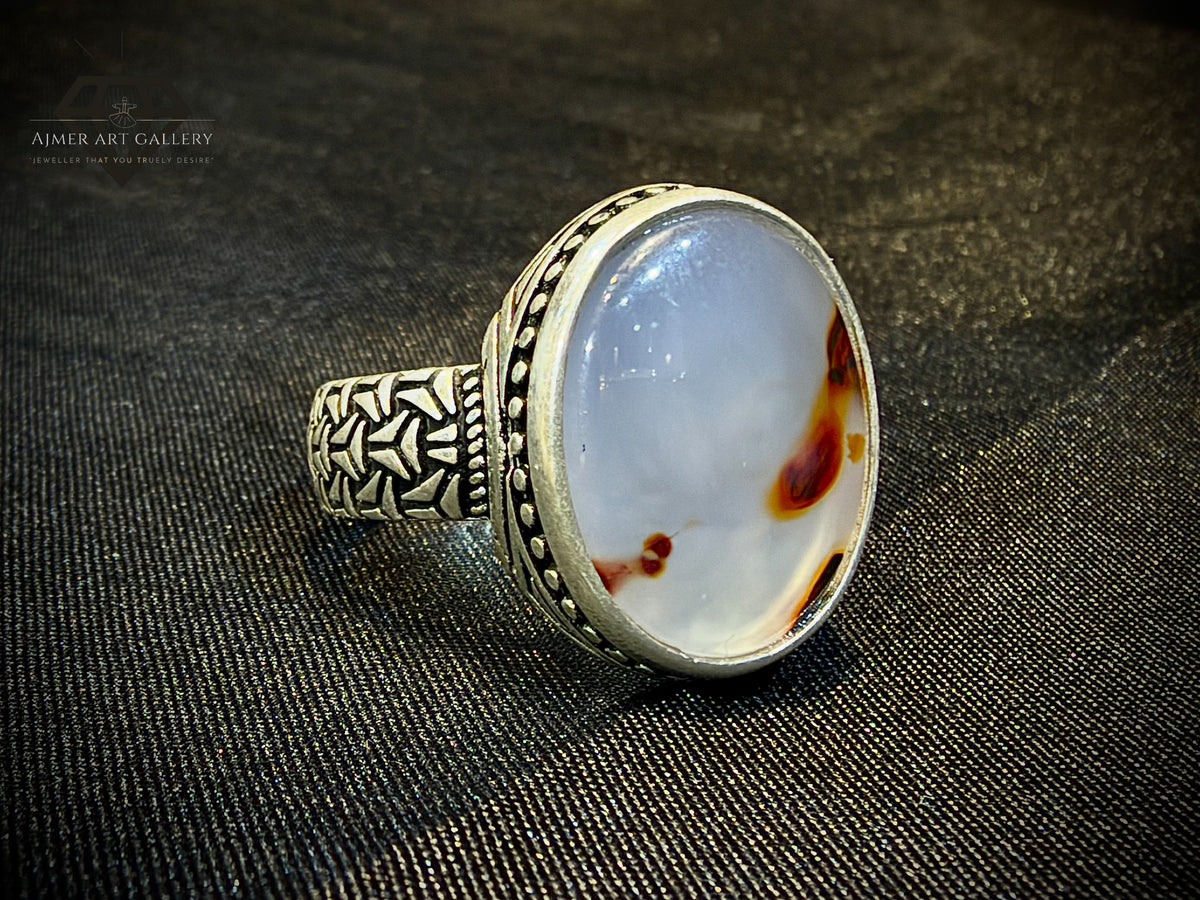 Yamni Aqeeq Ring