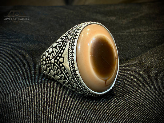 Yemeni Aqeeq Ring