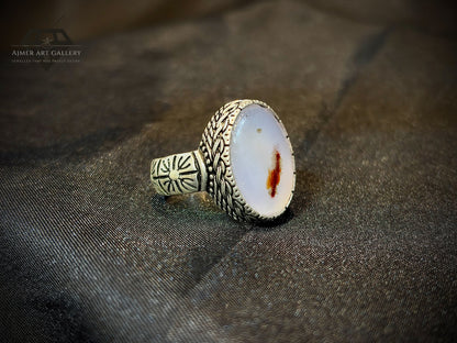 Yamni Aqeeq Ring