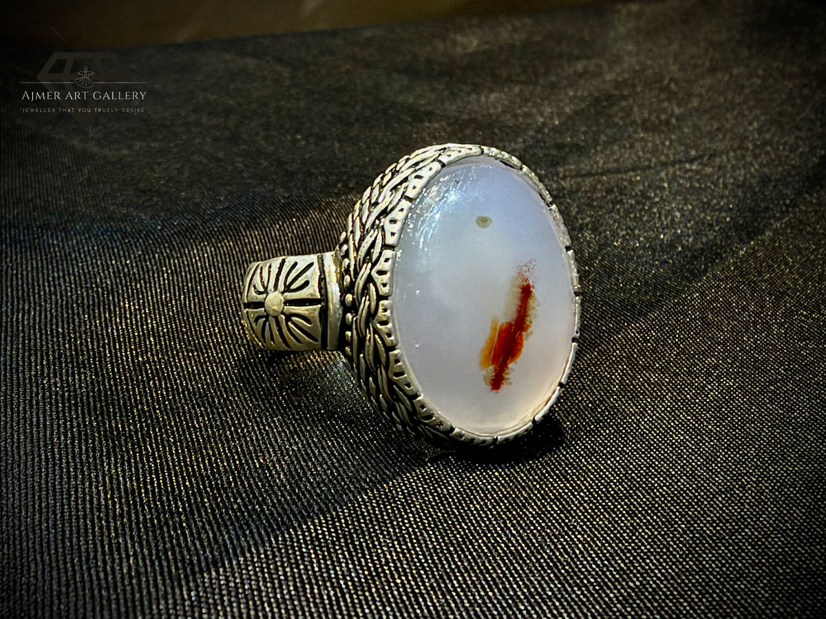 Yamni Aqeeq Ring