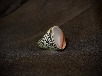 Yemeni Aqeeq Ring