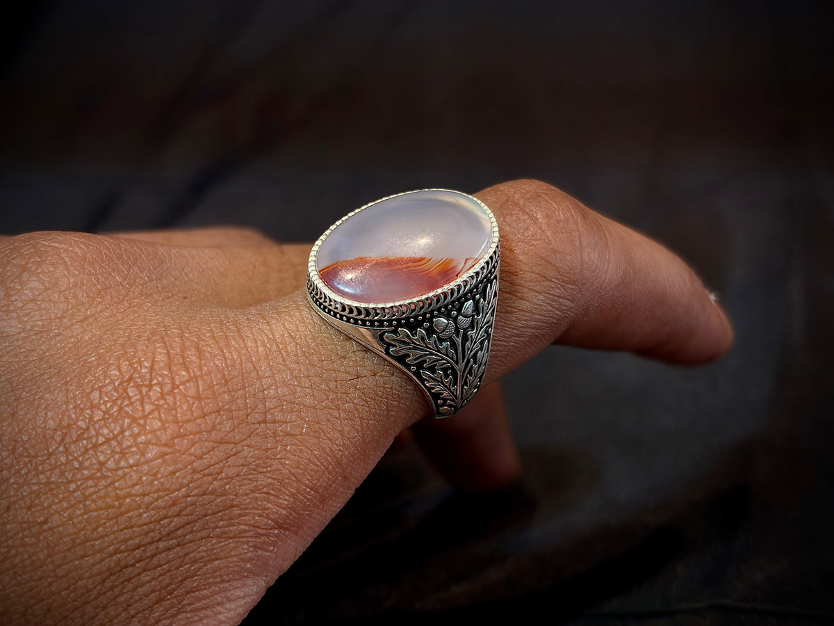 Yemeni Aqeeq Ring