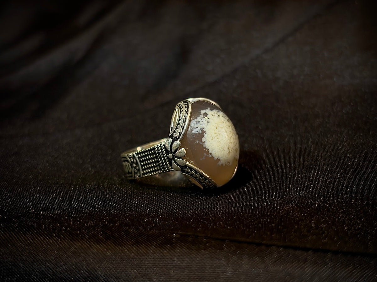 Yemeni Aqeeq Ring