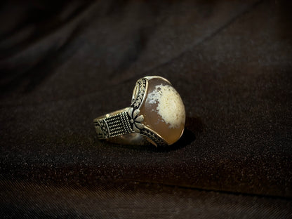 Yemeni Aqeeq Ring