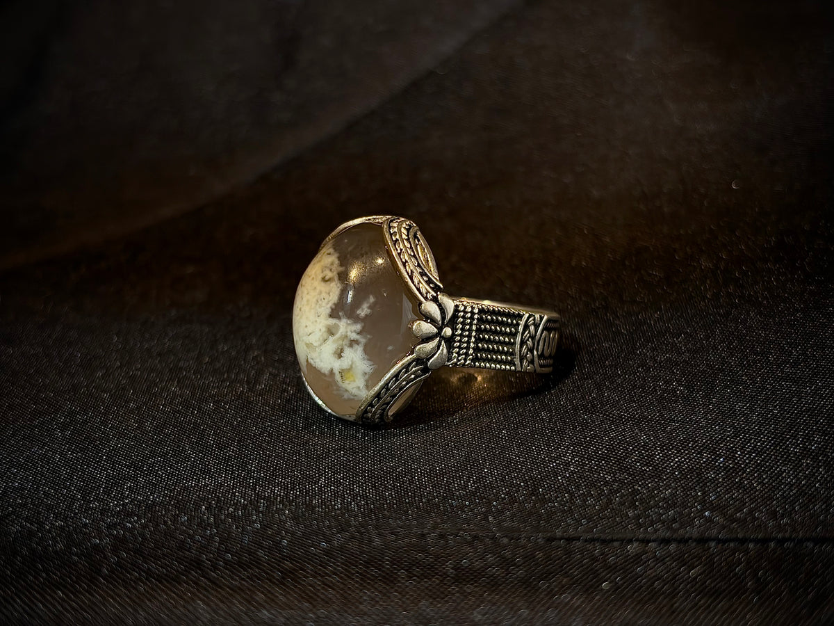 Yemeni Aqeeq Ring